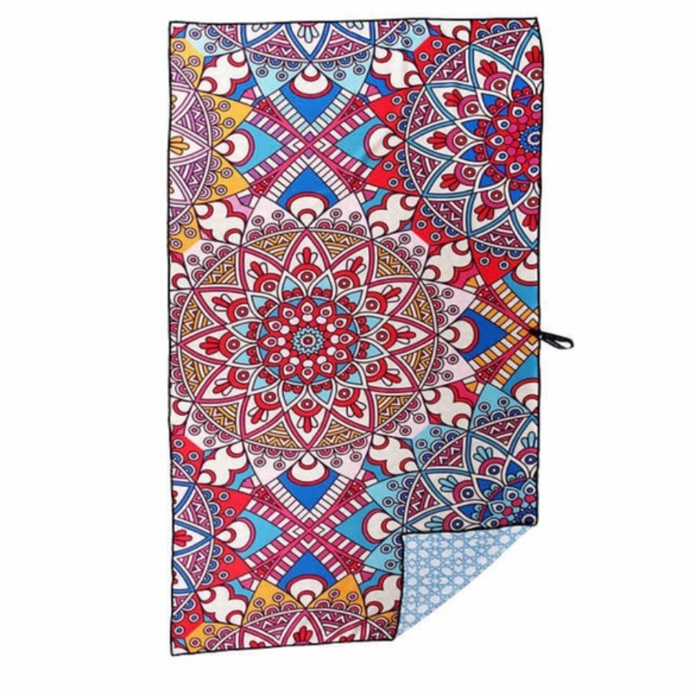 Whitley Willows Microfiber Printed Beach Towel - Medallion
